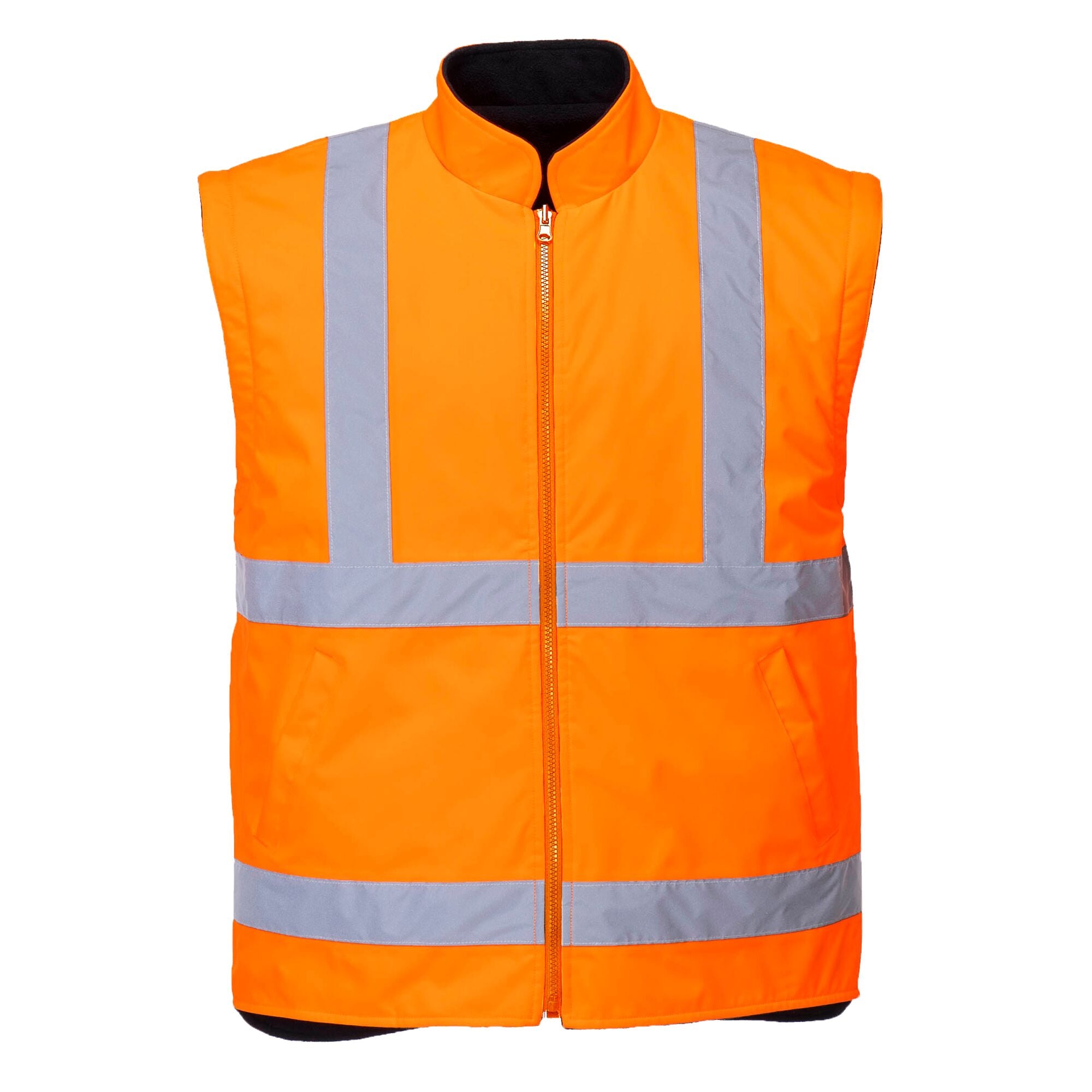 Hi-Vis Essential 5-in-1 jack - Oranje/Marine - opname 2