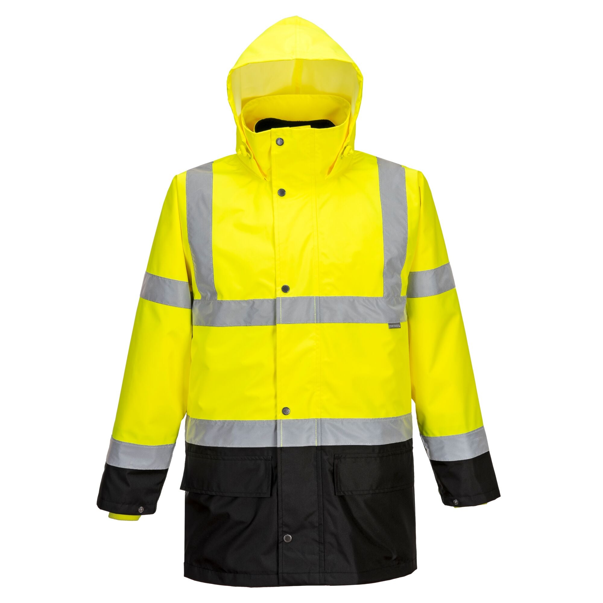 Hi-Vis Essential 5-in-1 jack - Geel/Zwart - opname 2