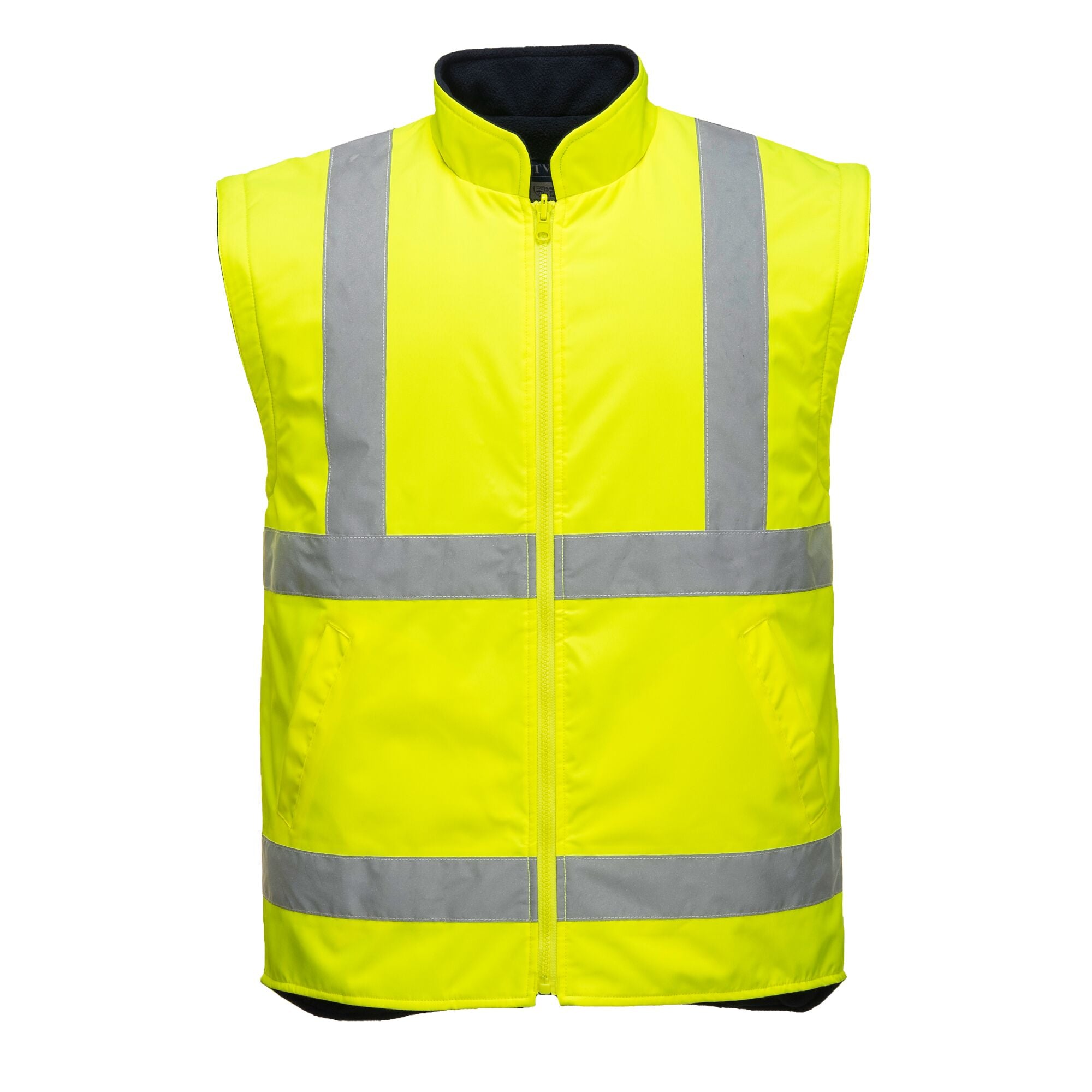 Hi-Vis Essential 5-in-1 jack - Geel/Marine - opname 4