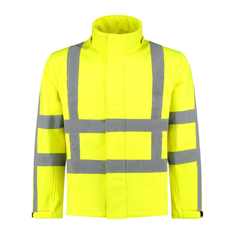 Softshelljas RWS geel - fluo-geel