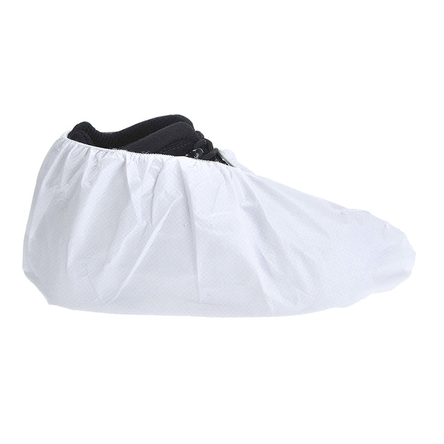 BizTex Microporeuze Schoenbeschermer Type 6PB - White
