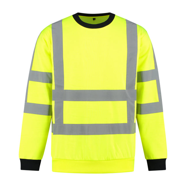 Sweater RWS geel - fluogeel