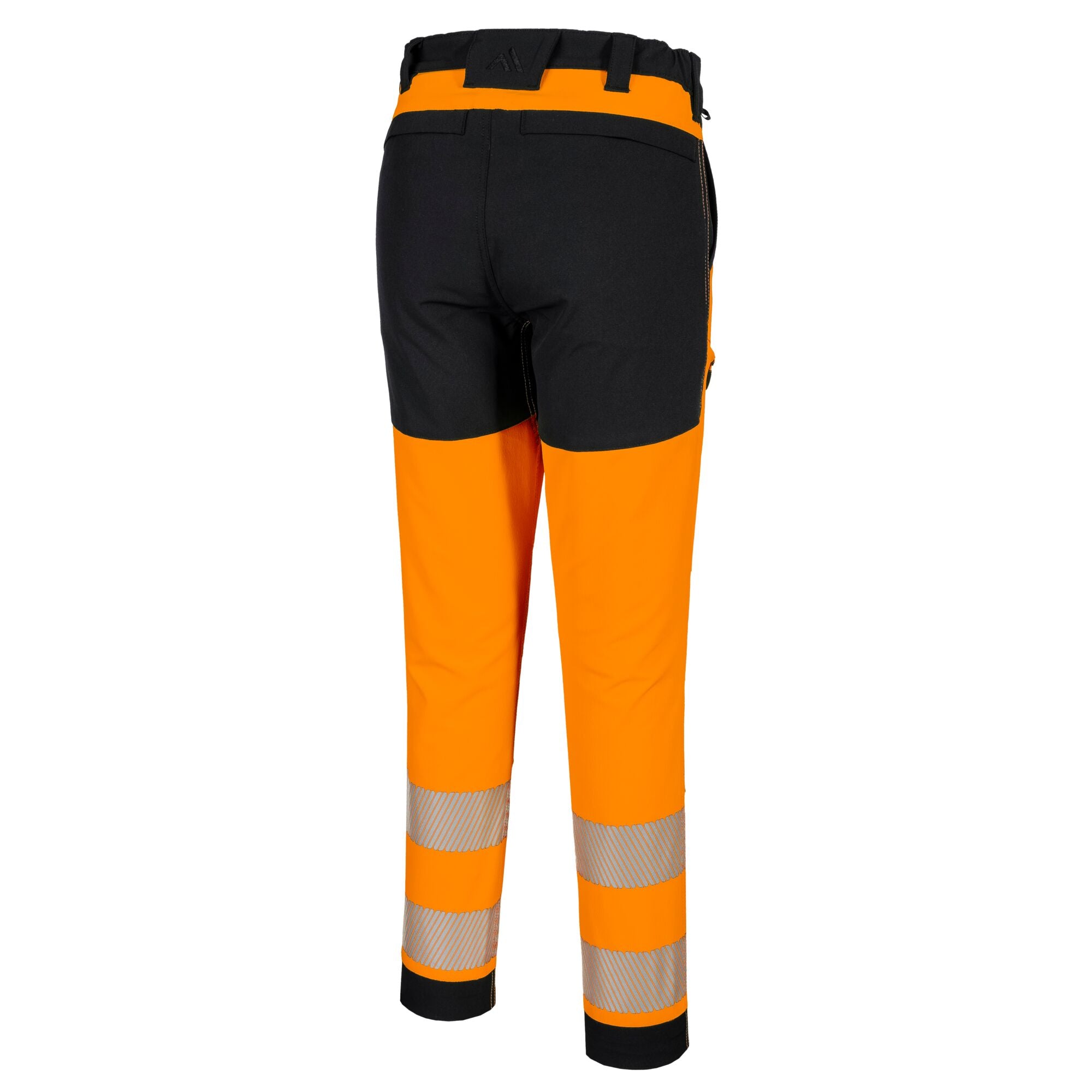 PW3 Hi-Vis Stretch Broek - Oranje/Zwart - opname 3