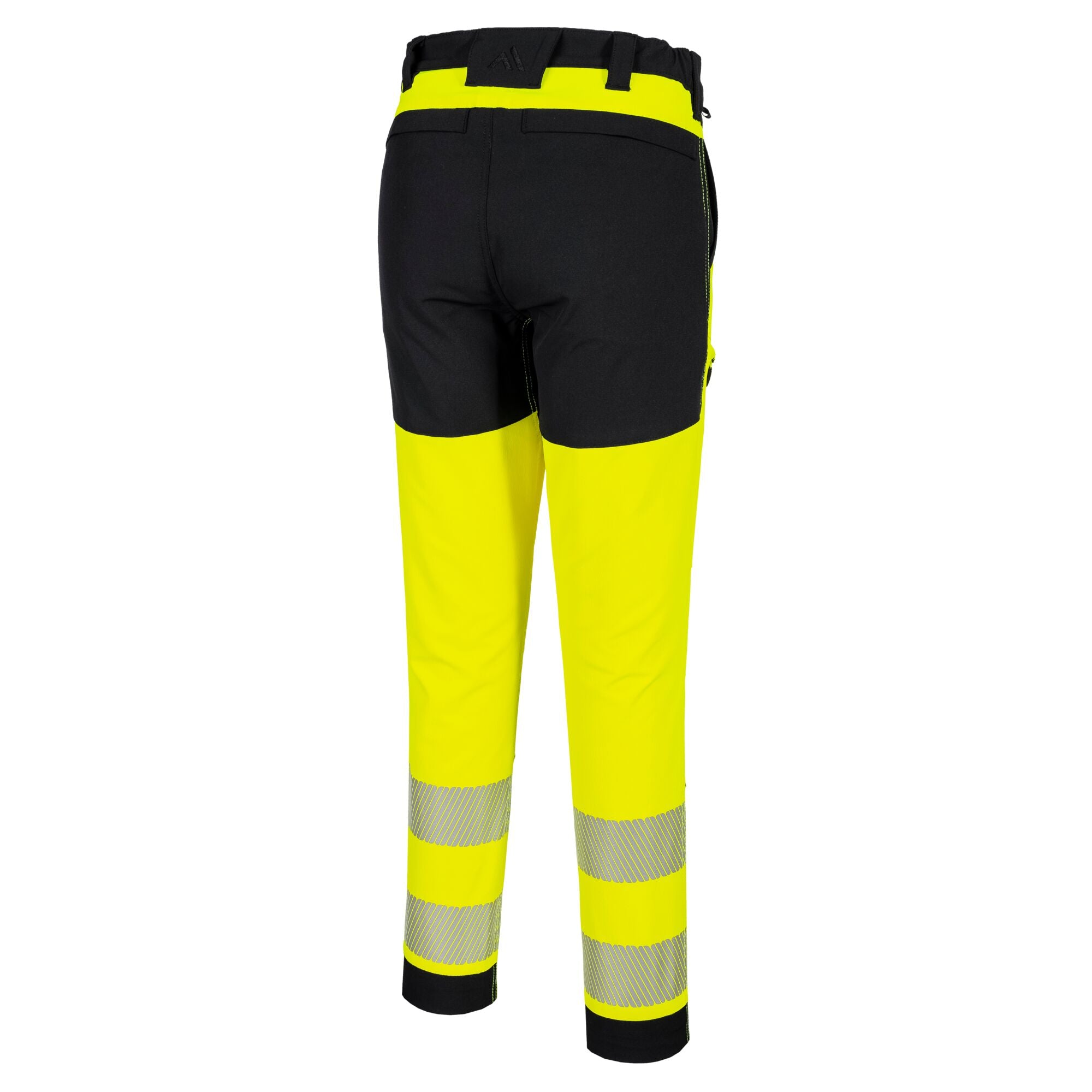 PW3 Hi-Vis Stretch Broek - Geel/Zwart - opname 3