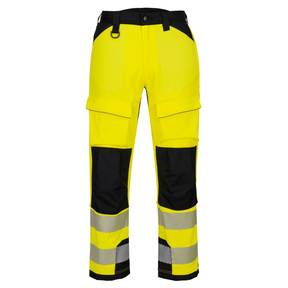 PW3 Hi-Vis Harness Trouser - Yellow/Black