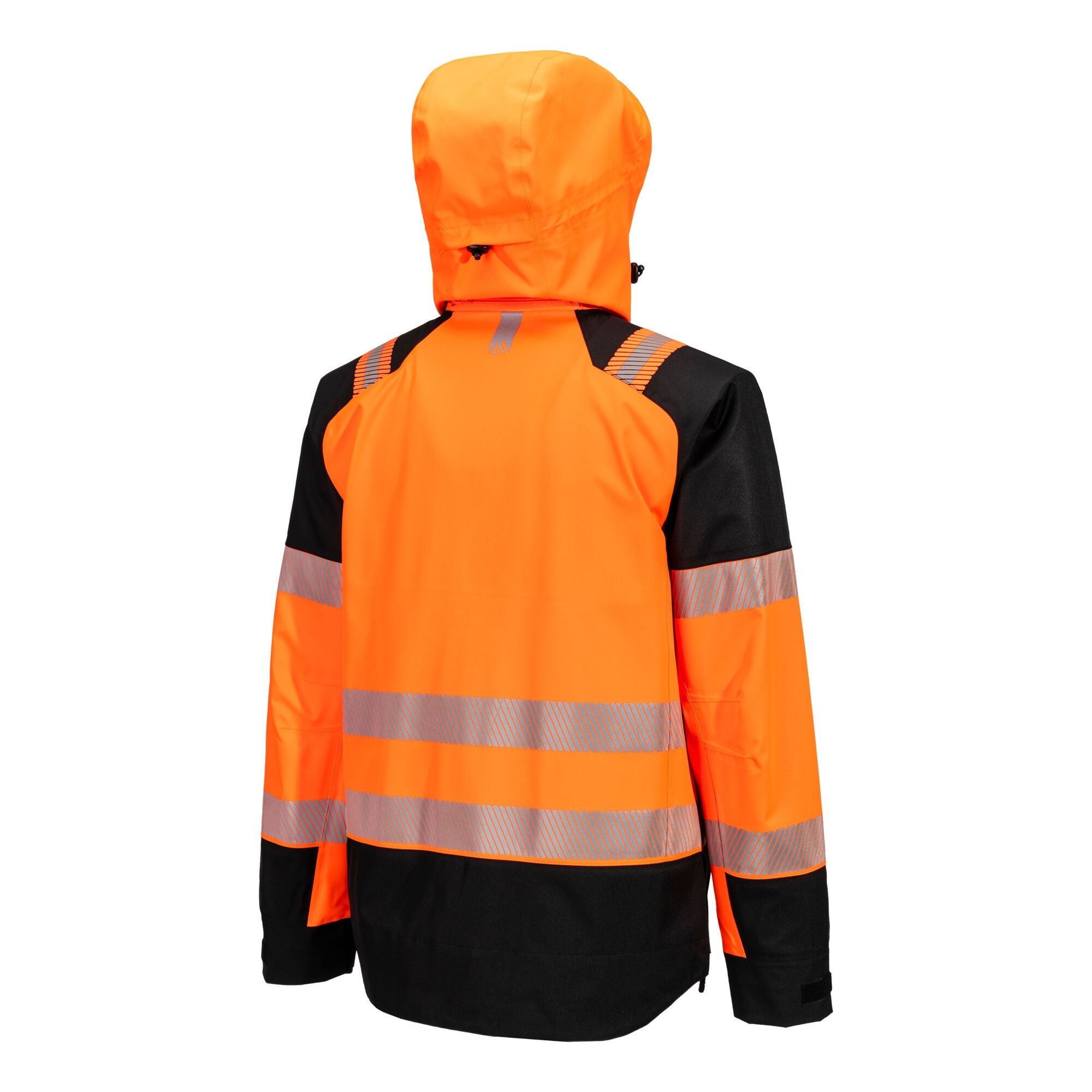 PW3 Hi-Vis Regenjas (3L) T161 - Oranje/Zwart - opname 3