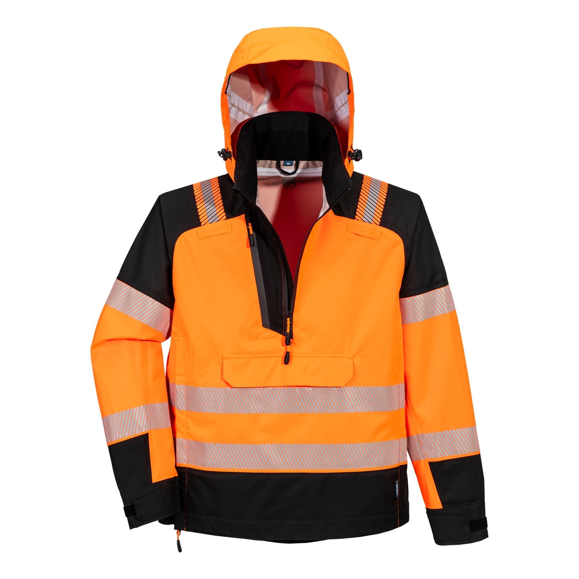 PW3 Hi-Vis Regenjas (3L) T161 - Oranje/Zwart - opname 4