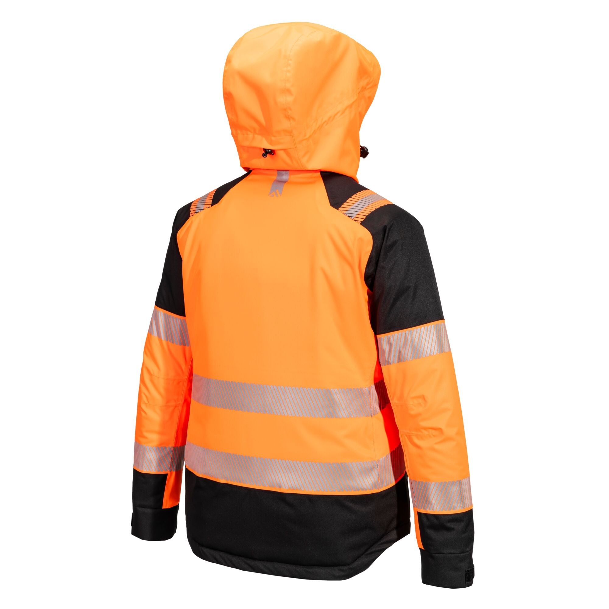 PW3 Dames Winterjack - Oranje/Zwart - opname 3