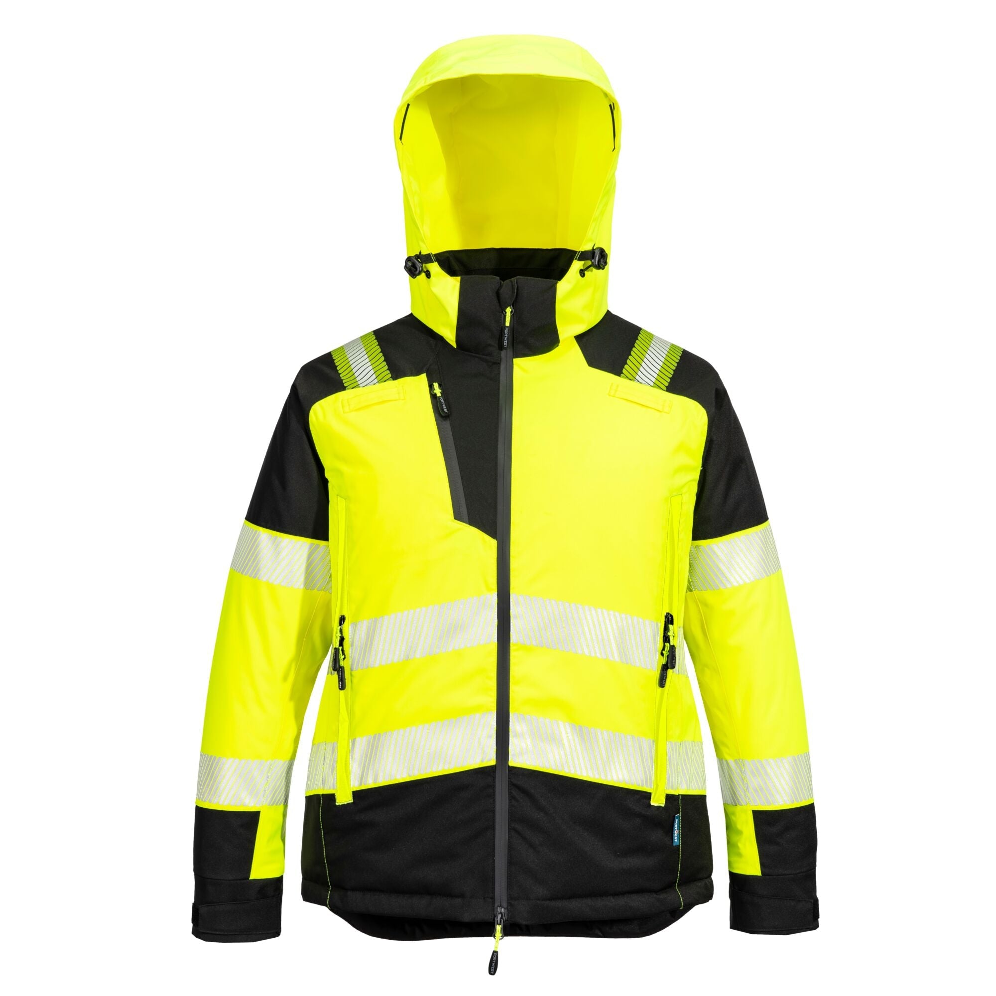 PW3 Dames Winterjack - Geel/Zwart