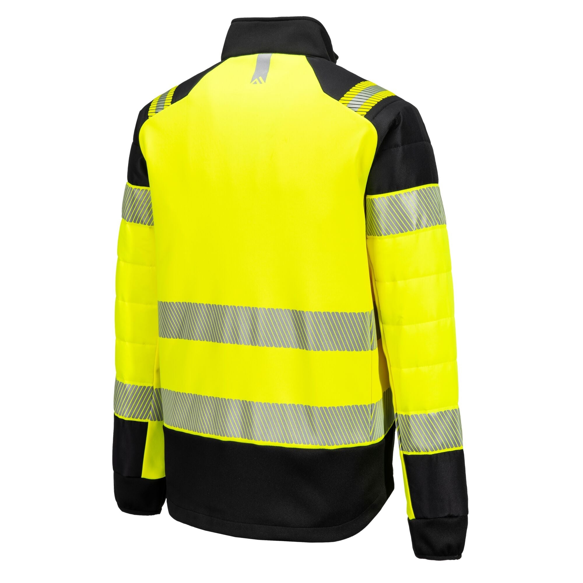 PW3 Hi-Vis Hybride Baffle Jack - Geel/Zwart - opname 3