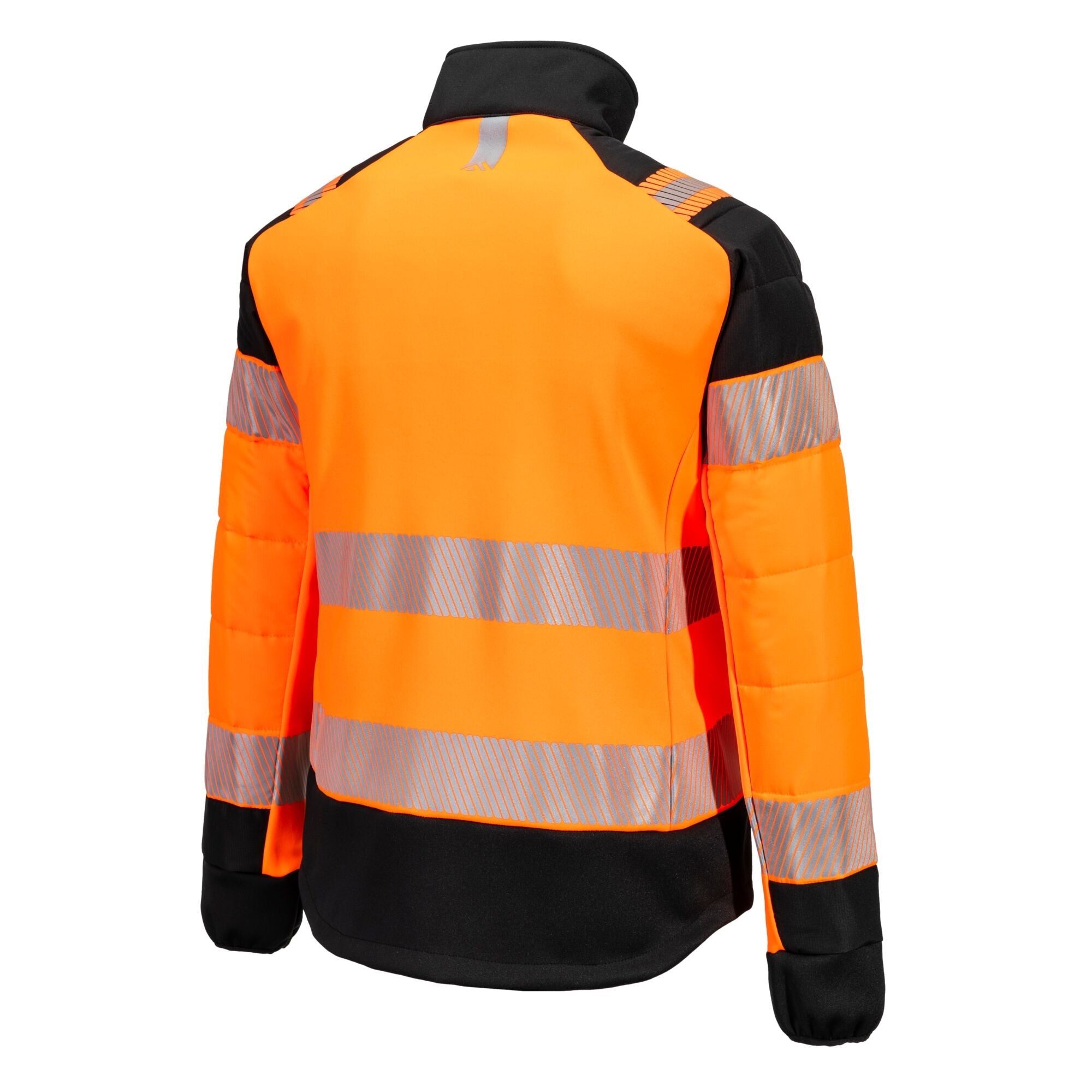 PW3 Hi-Vis Hybride Baffle Jack voor Dames - Oranje/Zwart - opname 3