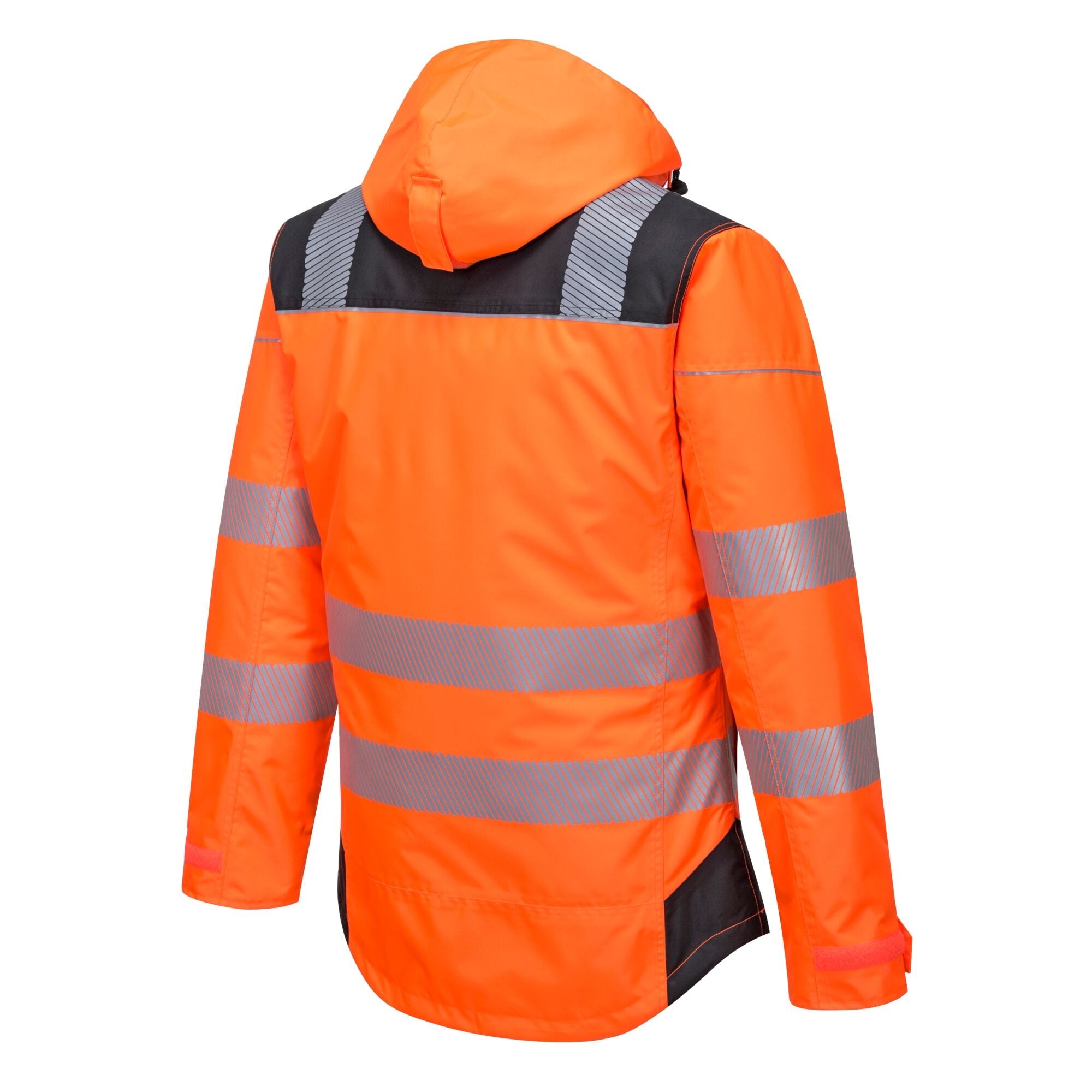 PW3 Hi-Vis Winterjack - Oranje/Zwart - opname 3