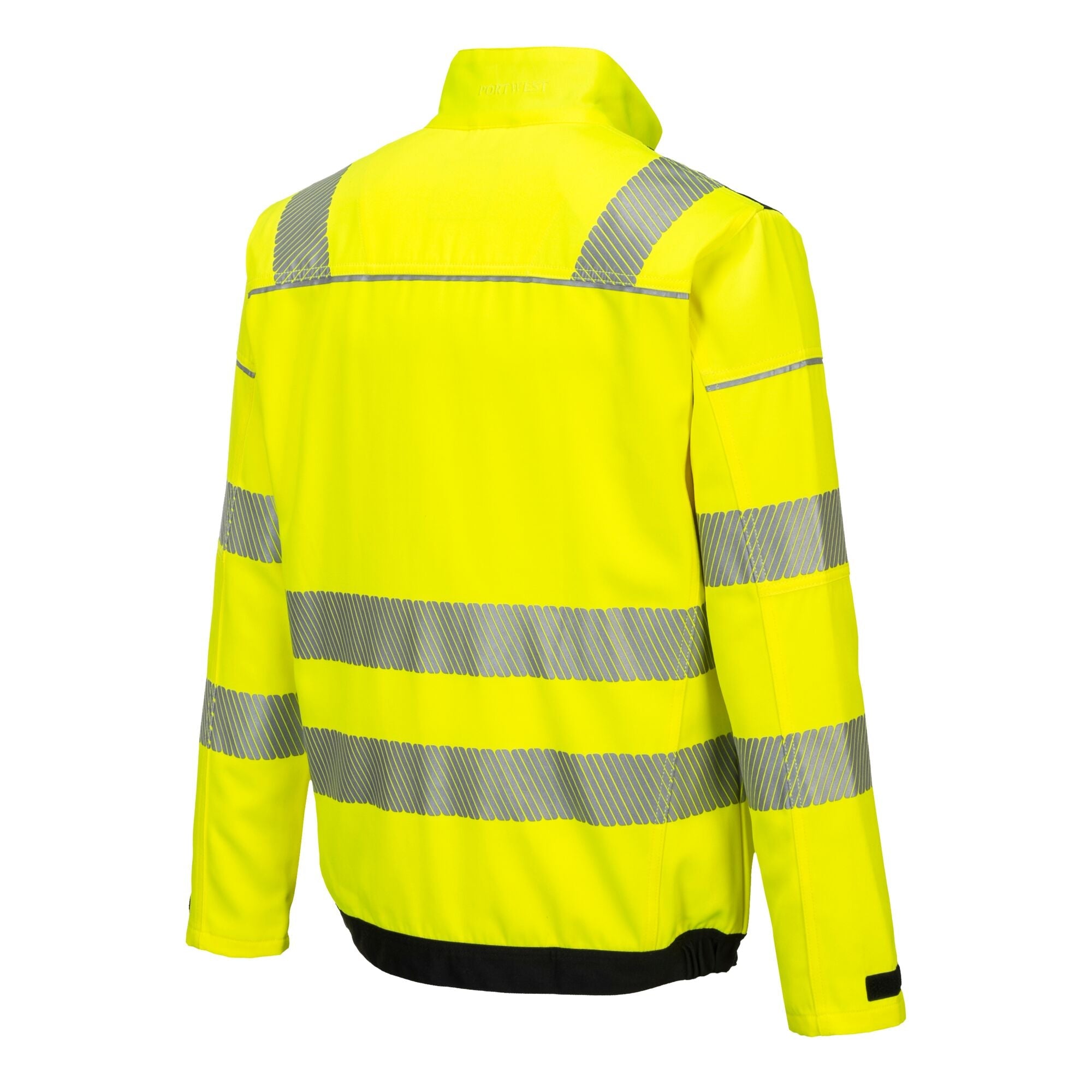 PW3 Hi-Vis Werkjack - Geel/Zwart - opname 3