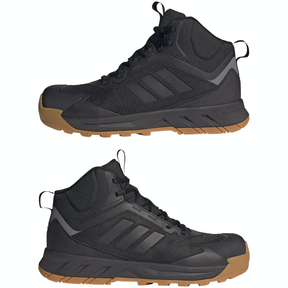 Adidas Torava Mid S3S Veiligheidsschoenen zwart/gum
