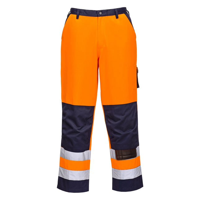 Lyon Hi-Vis Broek - Oranje/Marine