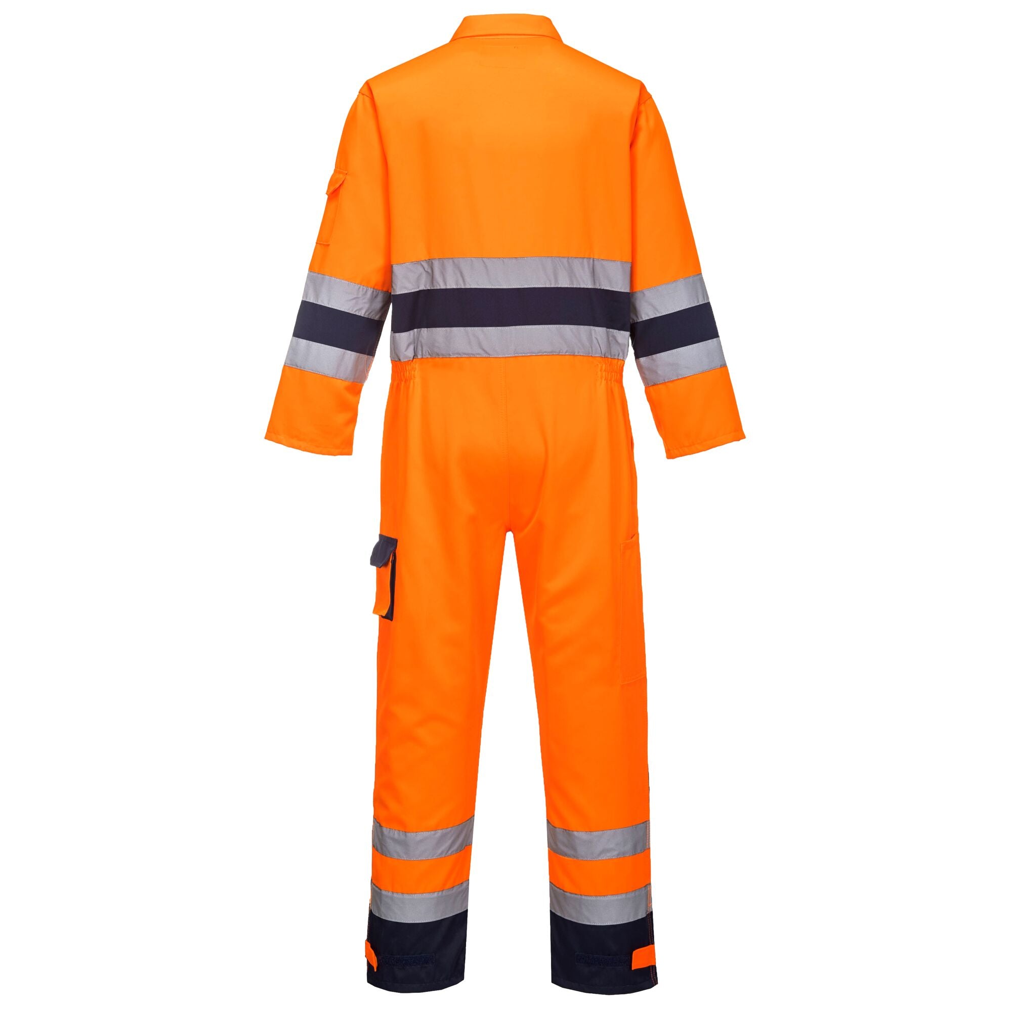 Nantes Hi-Vis - Oranje/Marine - achterkant
