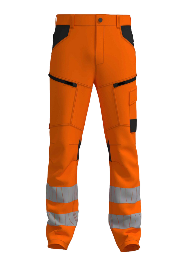 Bestex Werkbroek RWS stretch oranje
