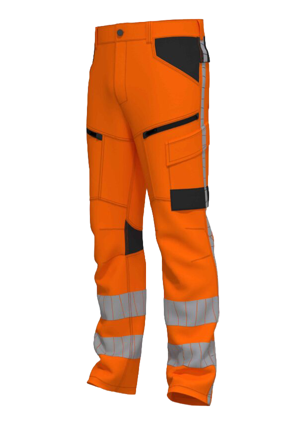 Bestex Werkbroek RWS stretch oranje