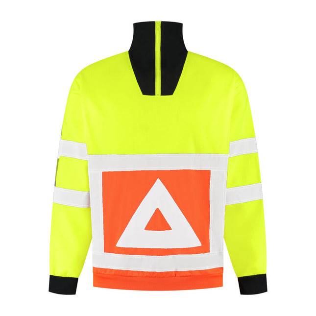 Bestex Zipsweater Verkeersregelaar voorkant