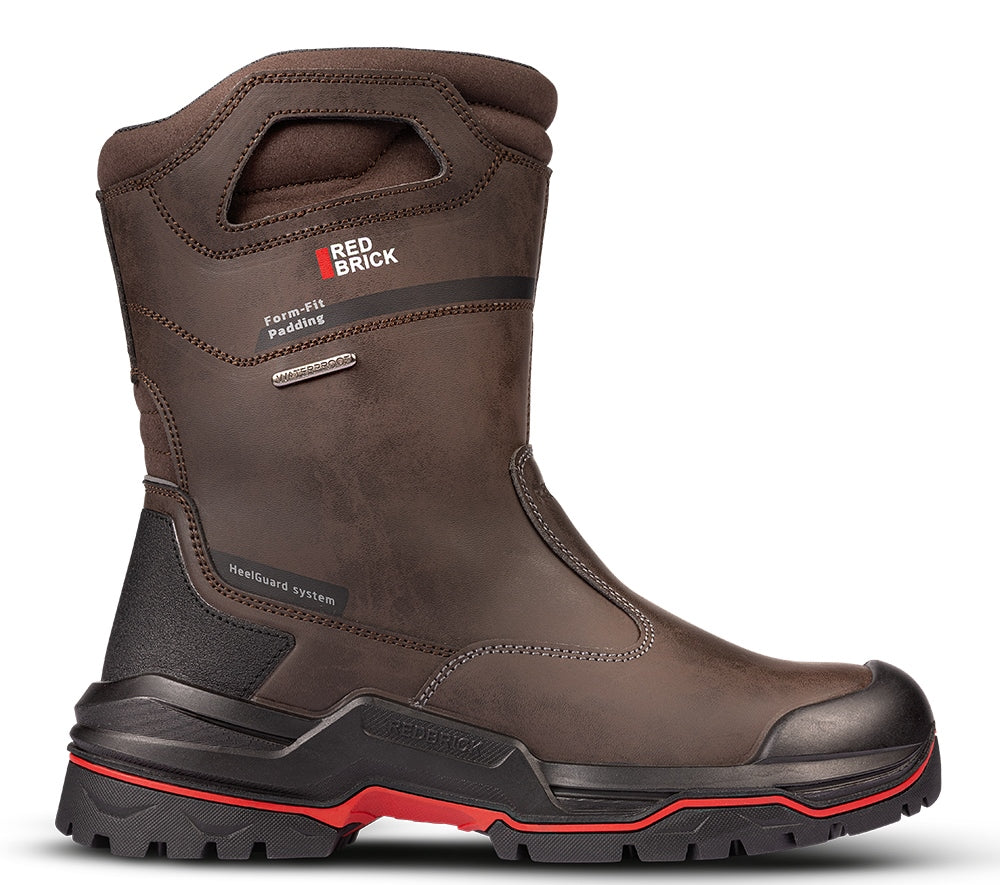 Redbrick Boot Brown Veiligheidsschoenen