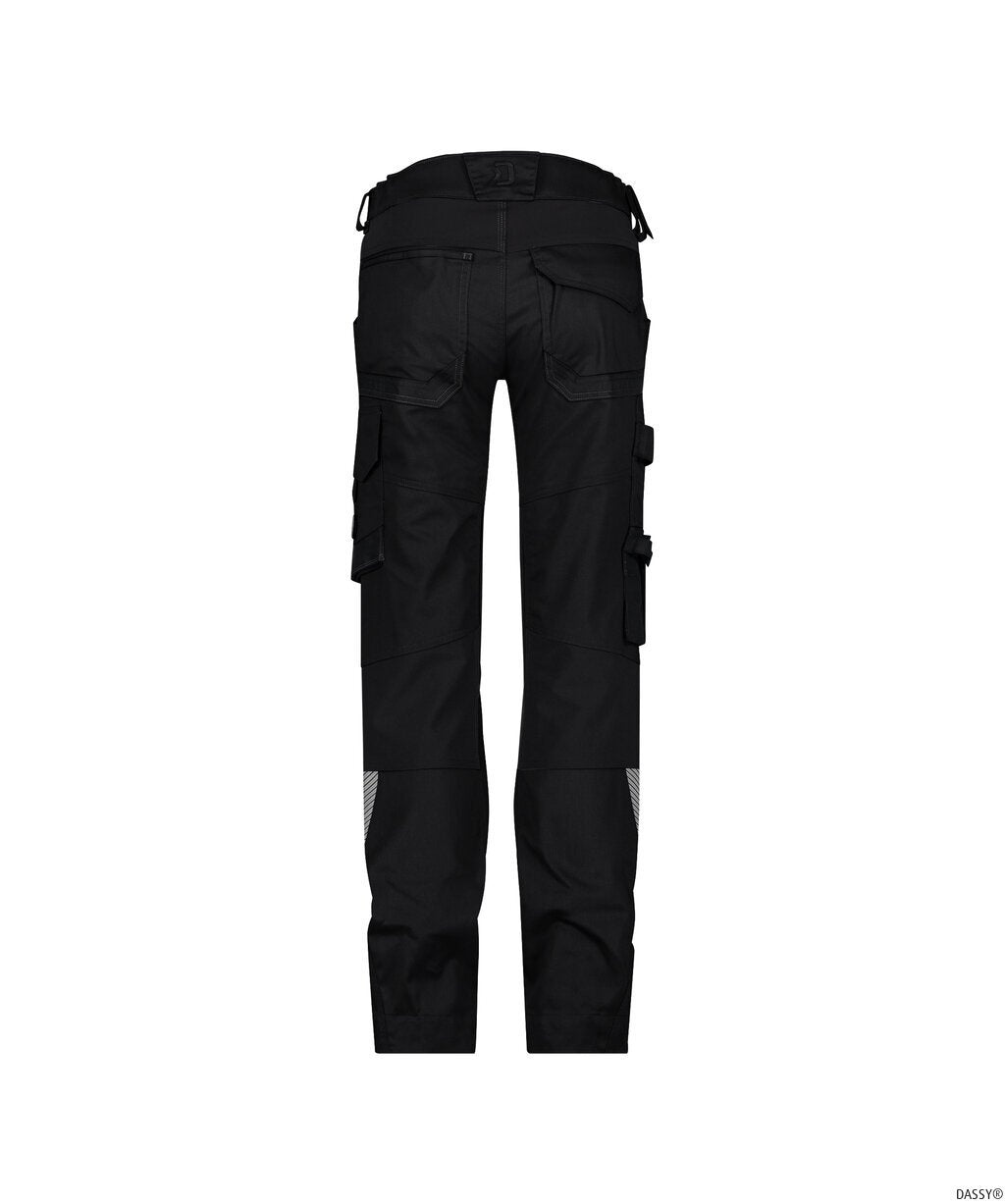 DASSY® Dynax Next Women Werkbroek met stretch en kniezakken voor dames