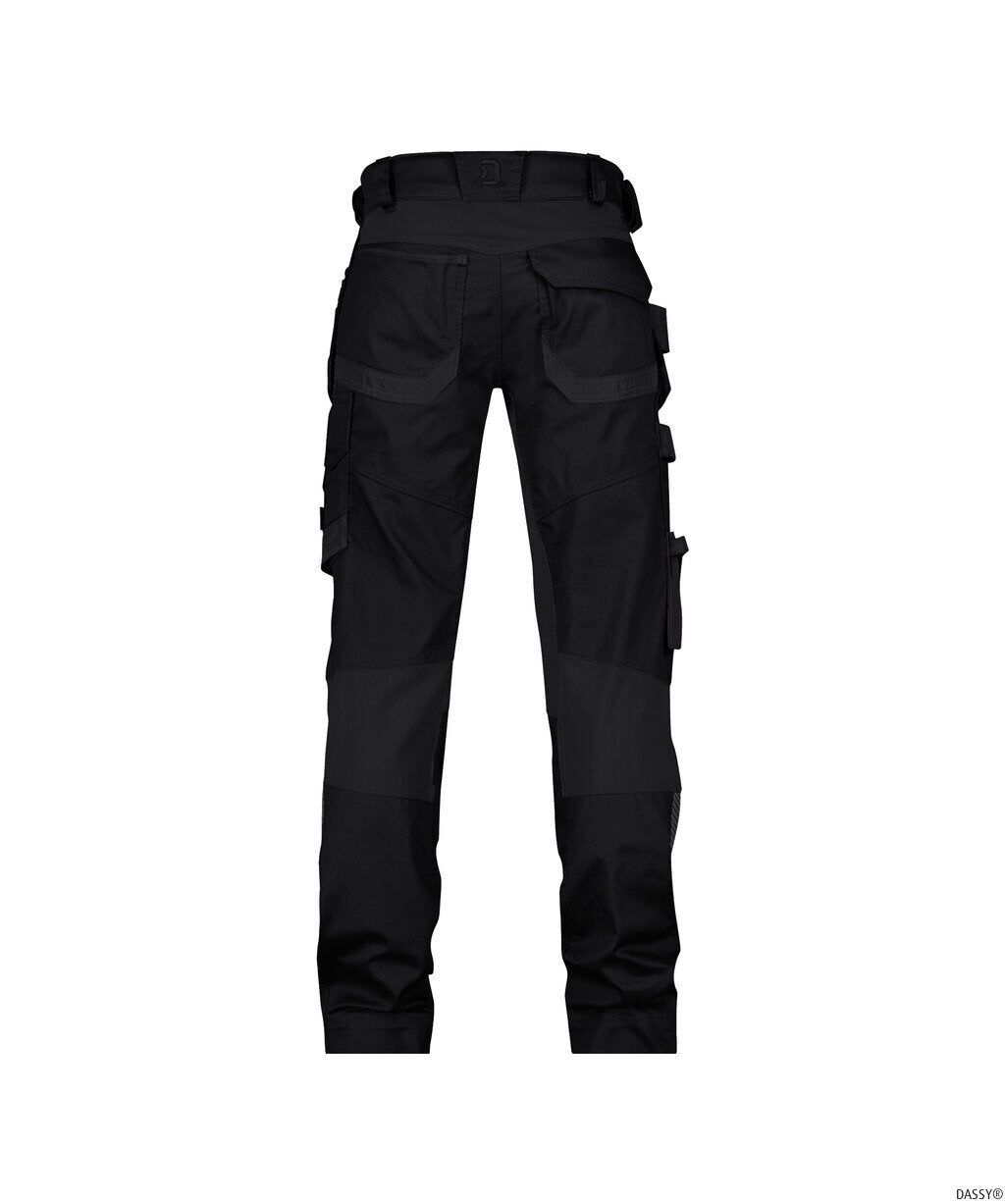 DASSY® Flux Next Holsterzakkenbroek met stretch en kniezakken