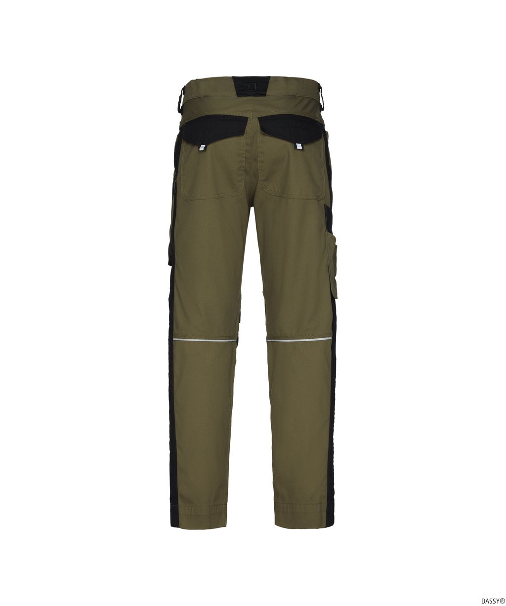 DASSY® Ponti Flex Werbroek met stretch en kniezakken