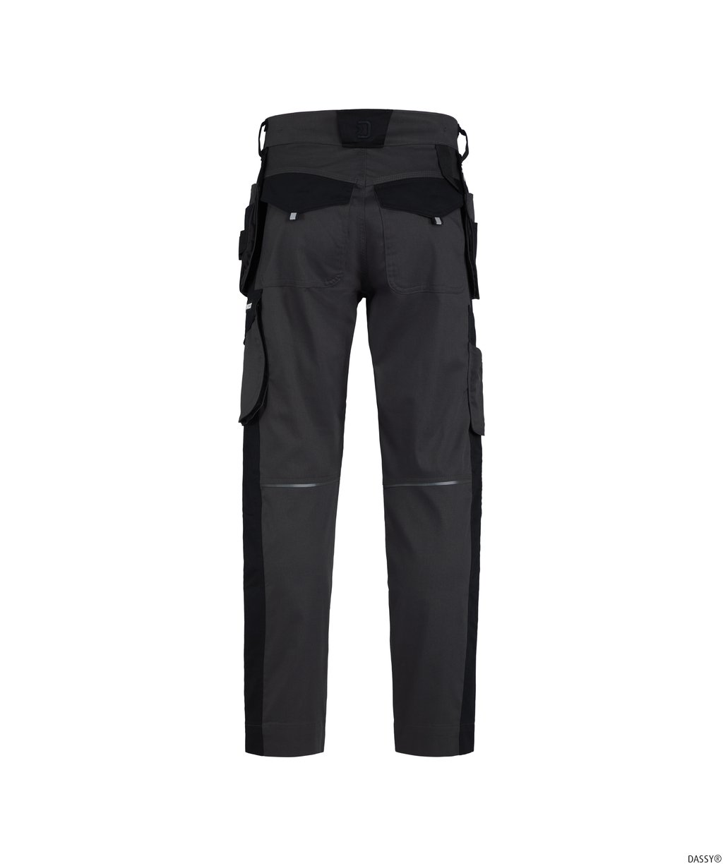 DASSY® Rossi Flex Holsterzakkenbroek met stretch en kniezakken