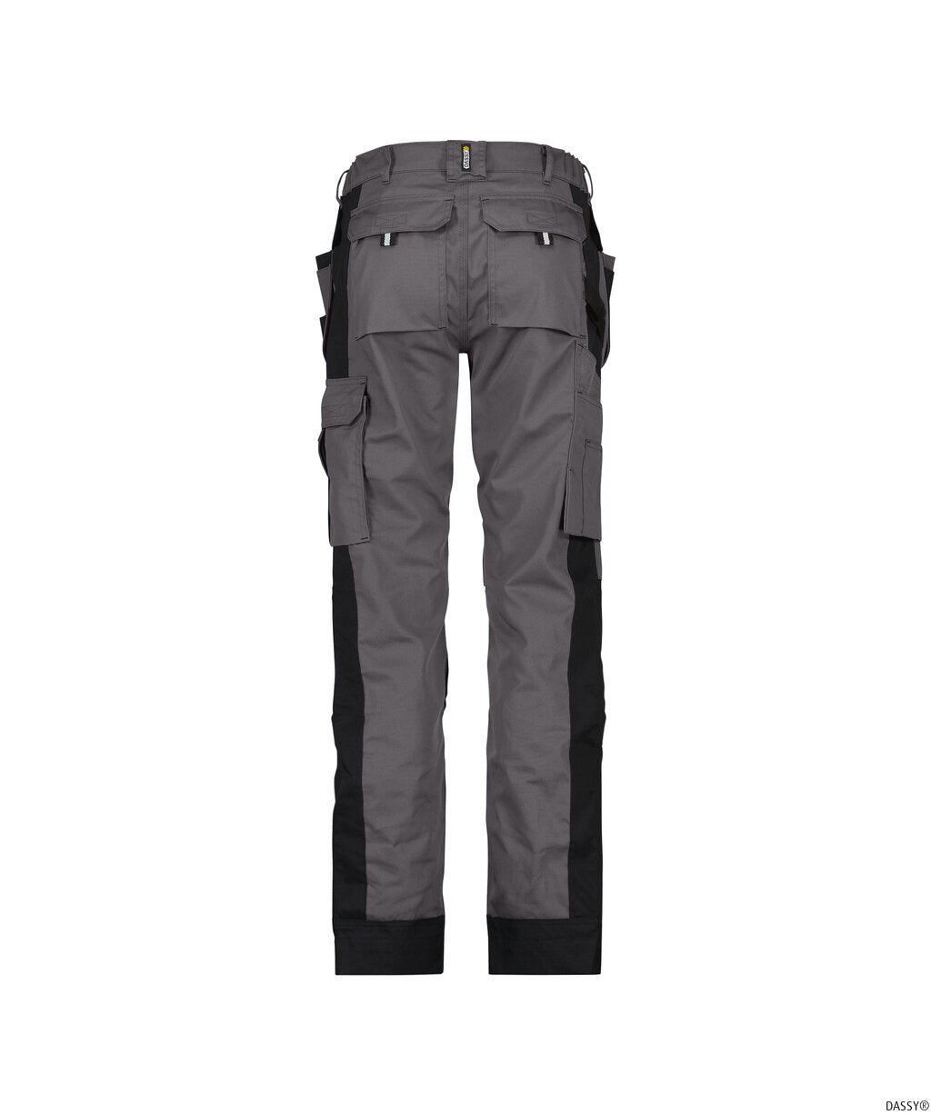 DASSY® Seattle Women Tweekleurige holsterzakkenbroek met kniezakken voor dames