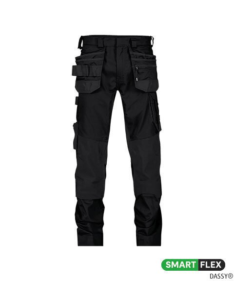 DASSY® Flux Next Holsterzakkenbroek met stretch en kniezakken