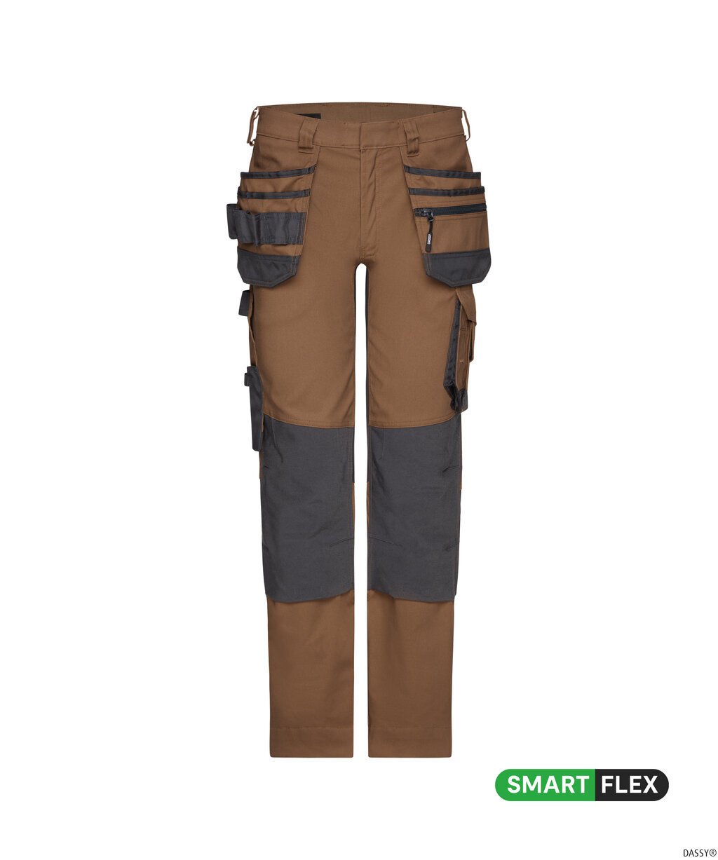 DASSY® Flux Next Holsterzakkenbroek met stretch en kniezakken