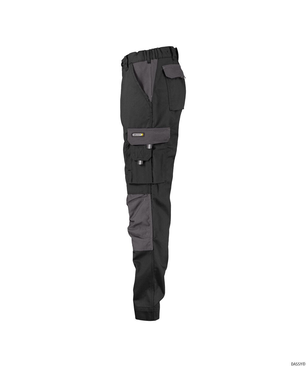 DASSY® Boston Women Tweekleurige werkbroek met kniezakken voor dames