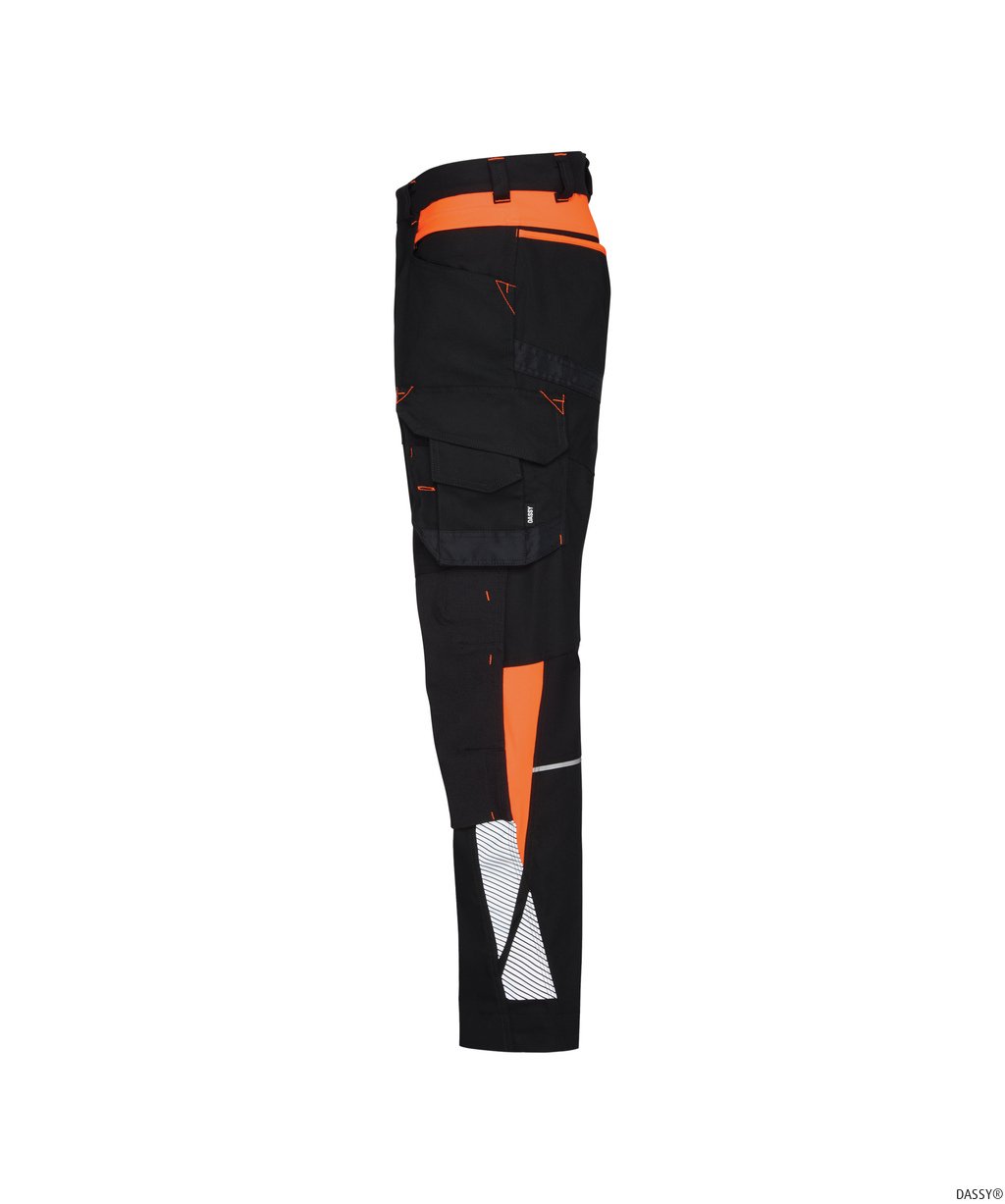 DASSY® Canton Werkbroek met stretch en kniezakken