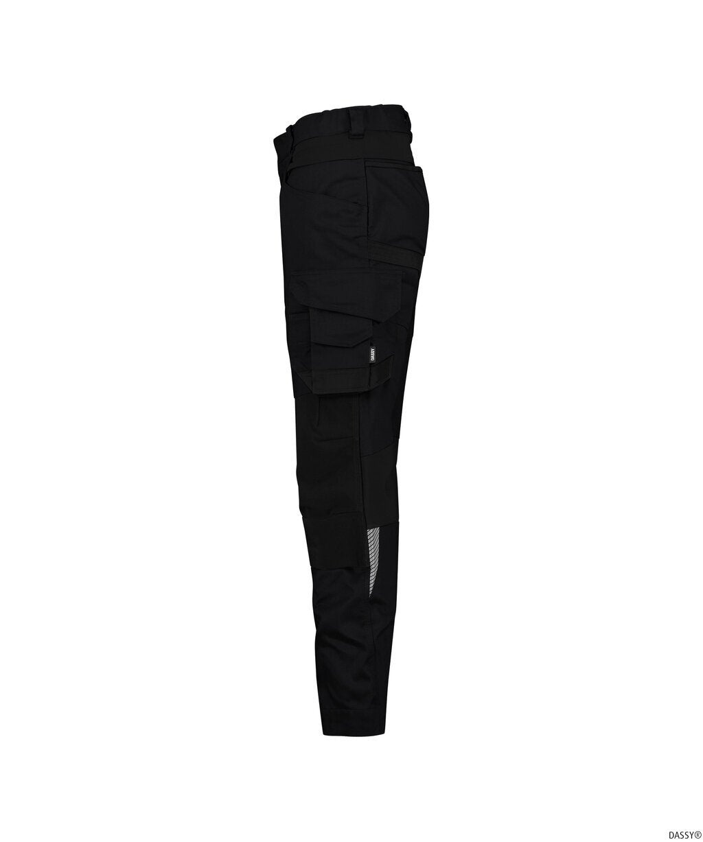 DASSY® Dynax Next Women Werkbroek met stretch en kniezakken voor dames