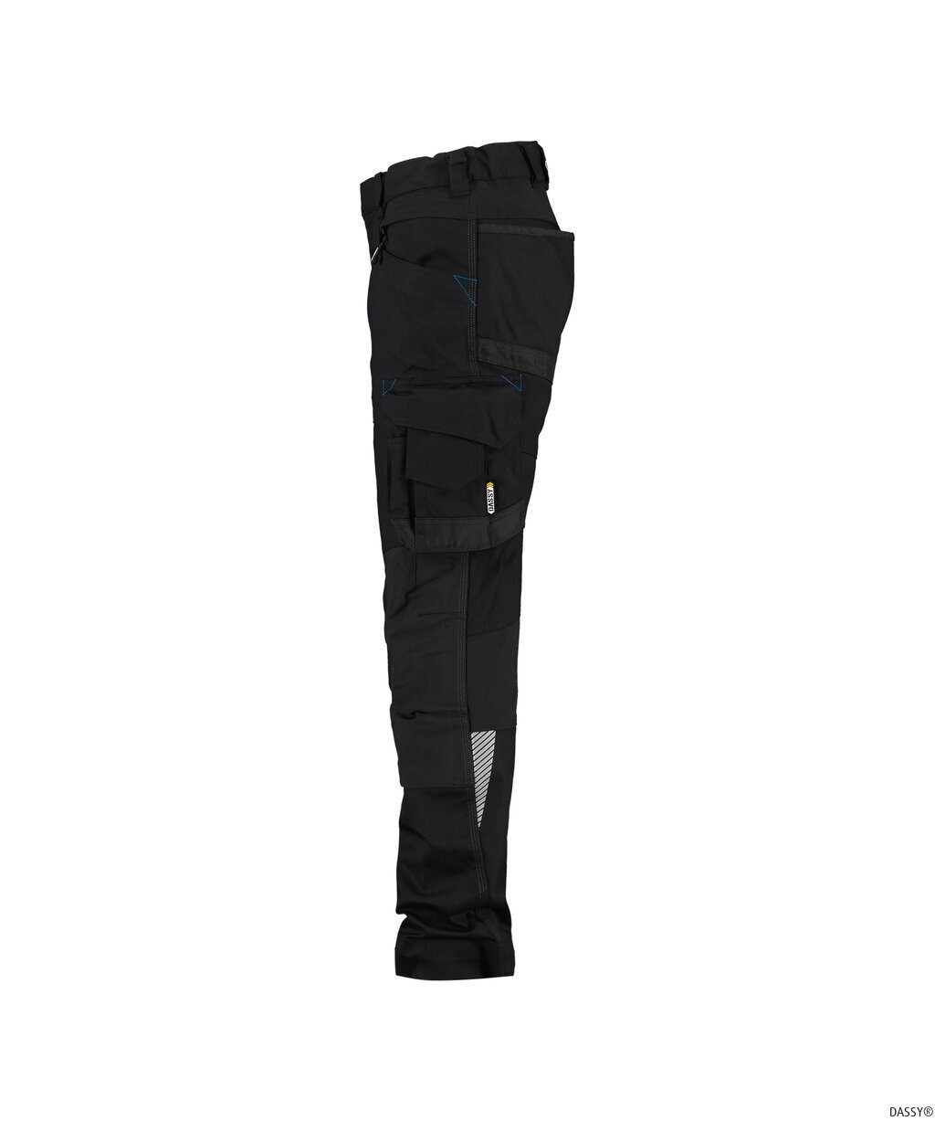 DASSY® Dynax Women Werkbroek met stretch en kniezakken voor dames