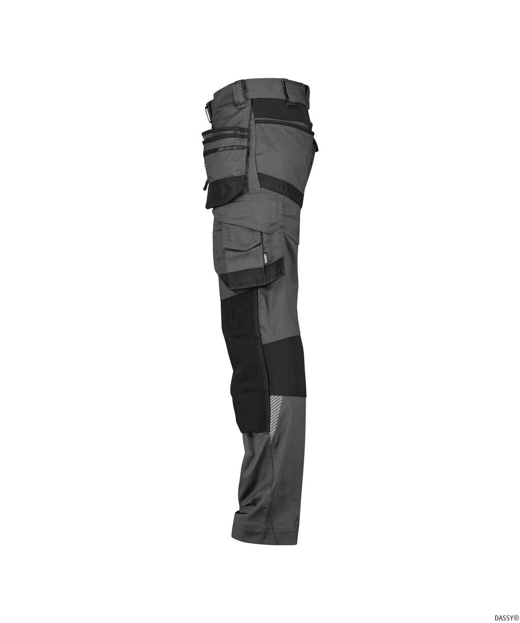 DASSY® Flux Next Holsterzakkenbroek met stretch en kniezakken