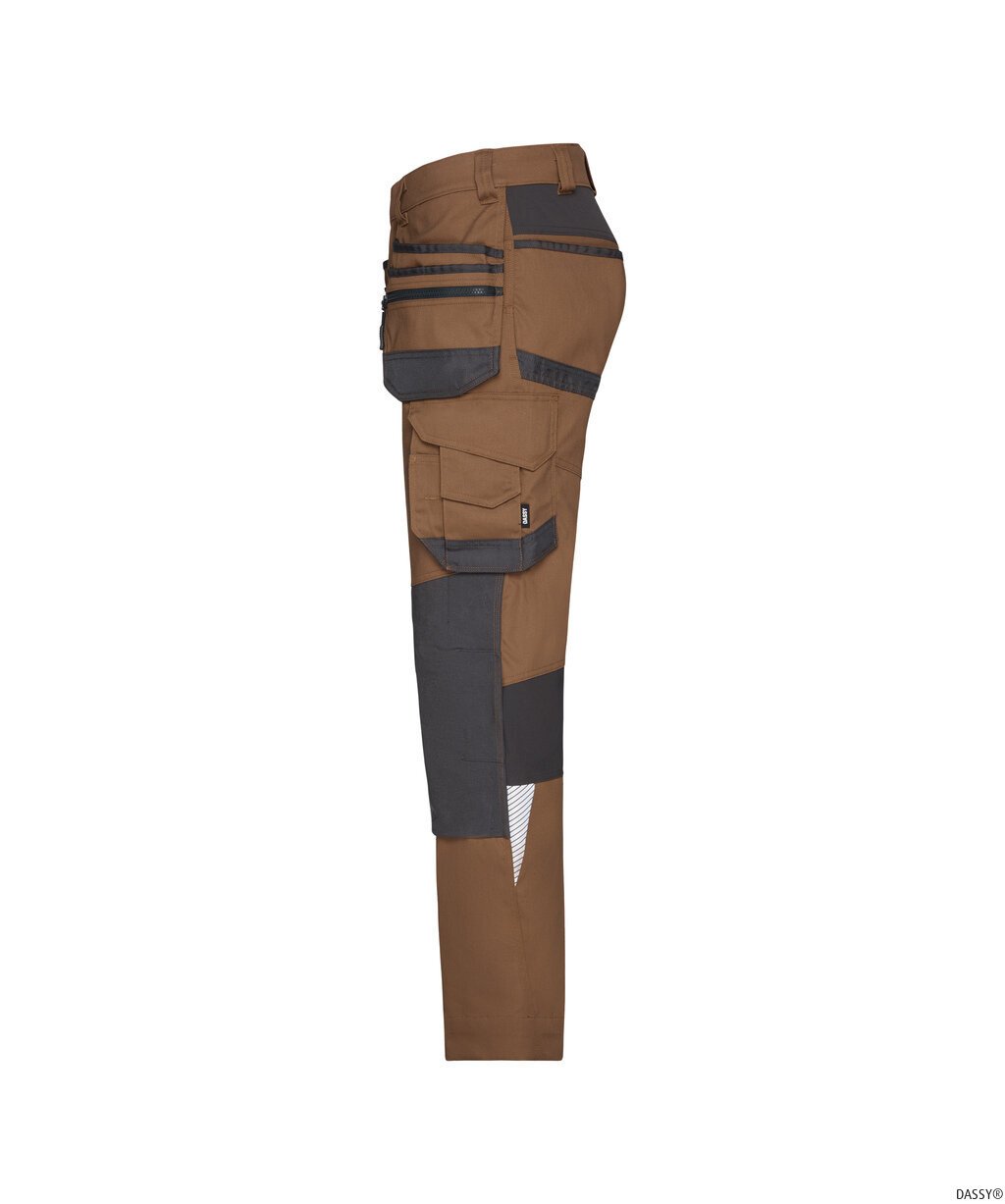 DASSY® Flux Next Holsterzakkenbroek met stretch en kniezakken