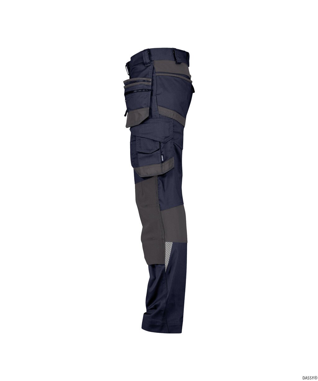 DASSY® Flux Next Holsterzakkenbroek met stretch en kniezakken