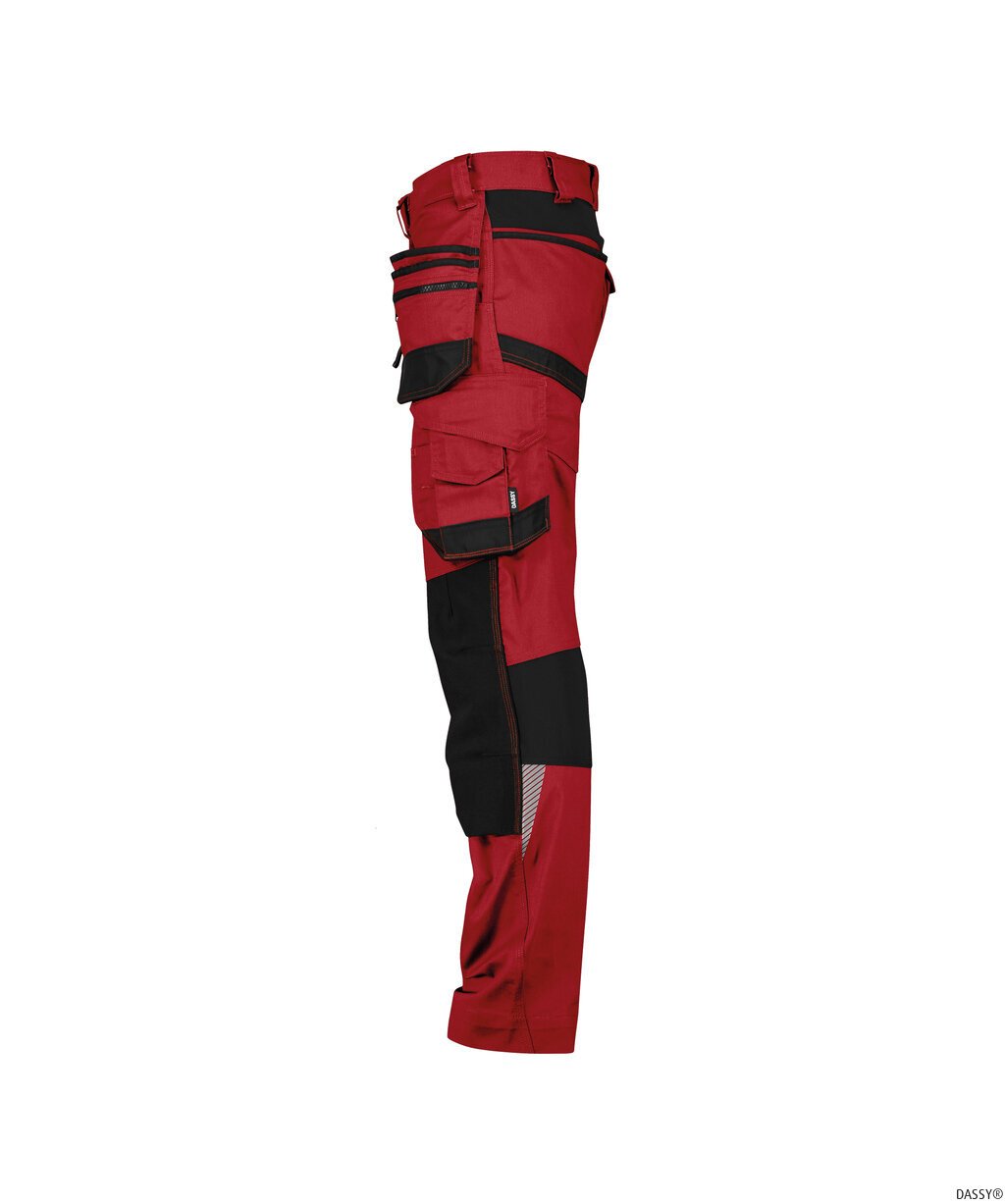 DASSY® Flux Next Holsterzakkenbroek met stretch en kniezakken