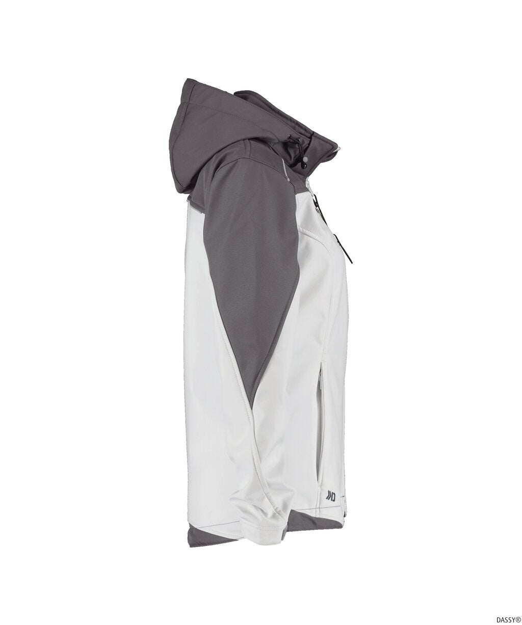 DASSY® Jakarta Women Tweekleurige softshelljas voor dames