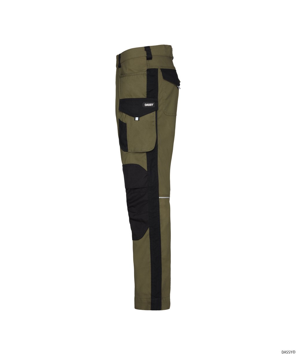 DASSY® Ponti Flex Werbroek met stretch en kniezakken