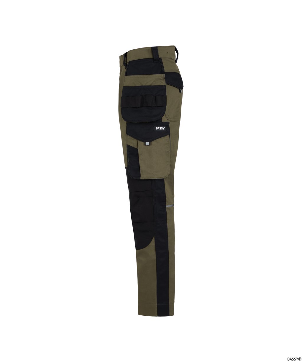 DASSY® Rossi Flex Holsterzakkenbroek met stretch en kniezakken