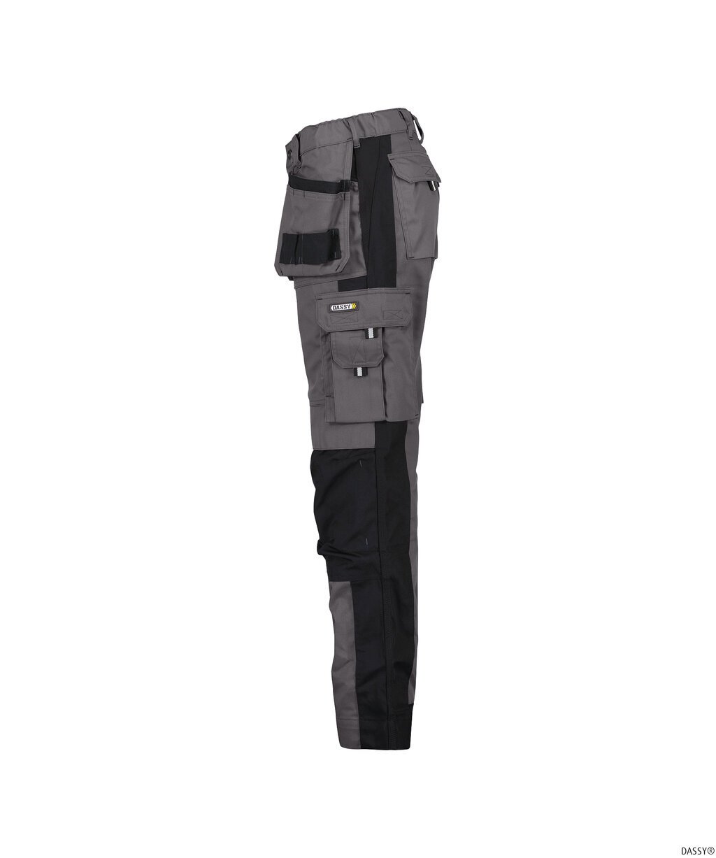 DASSY® Seattle Women Tweekleurige holsterzakkenbroek met kniezakken voor dames
