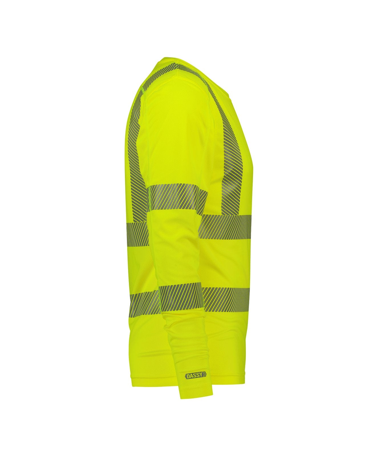 DASSY® Carterville Hogezichtbaarheids-uv-T-shirt met lange mouwen 150 g/m²