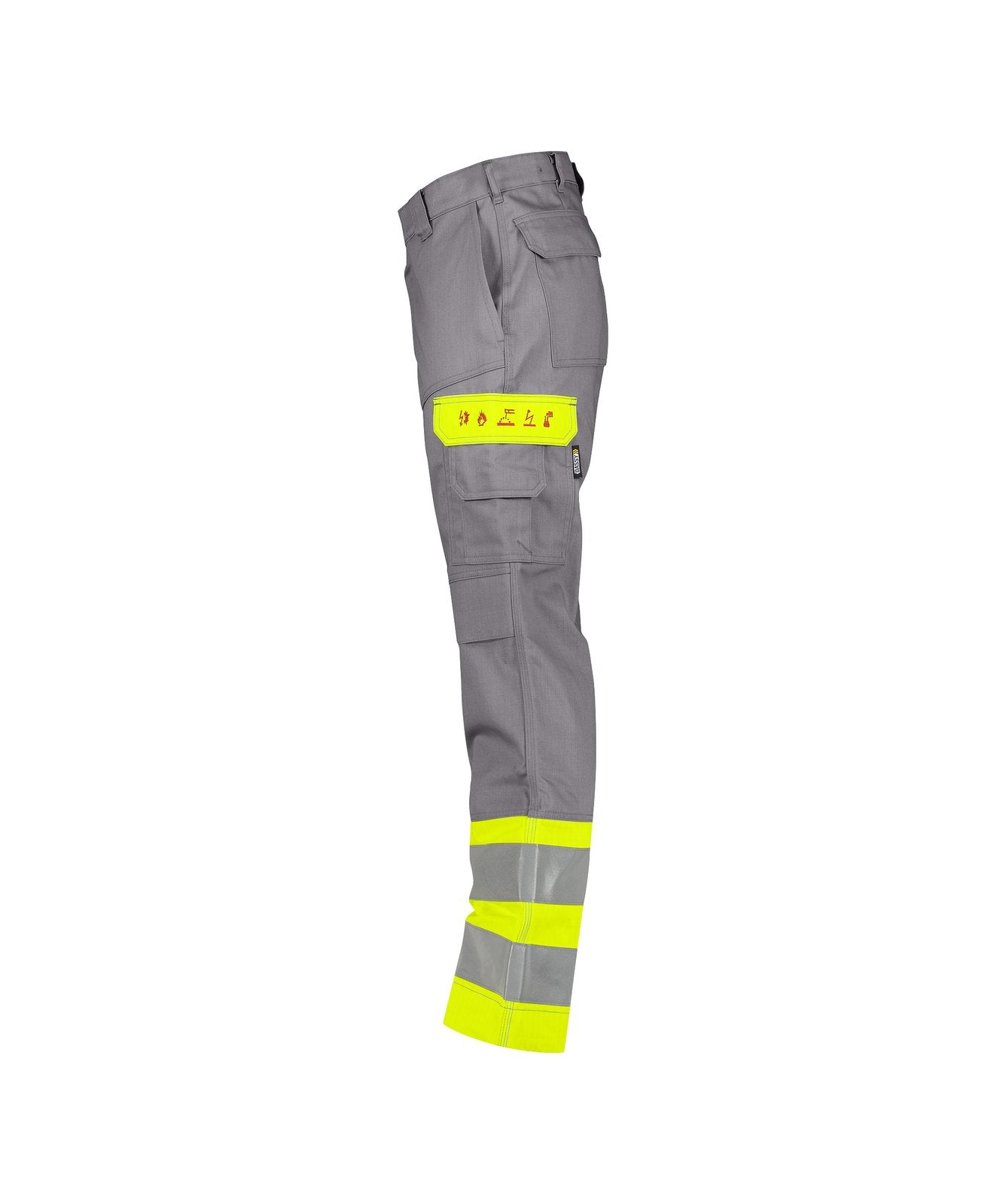 DASSY® Lenox Multinorm hogezichtbaarheidsbroek met kniezakken