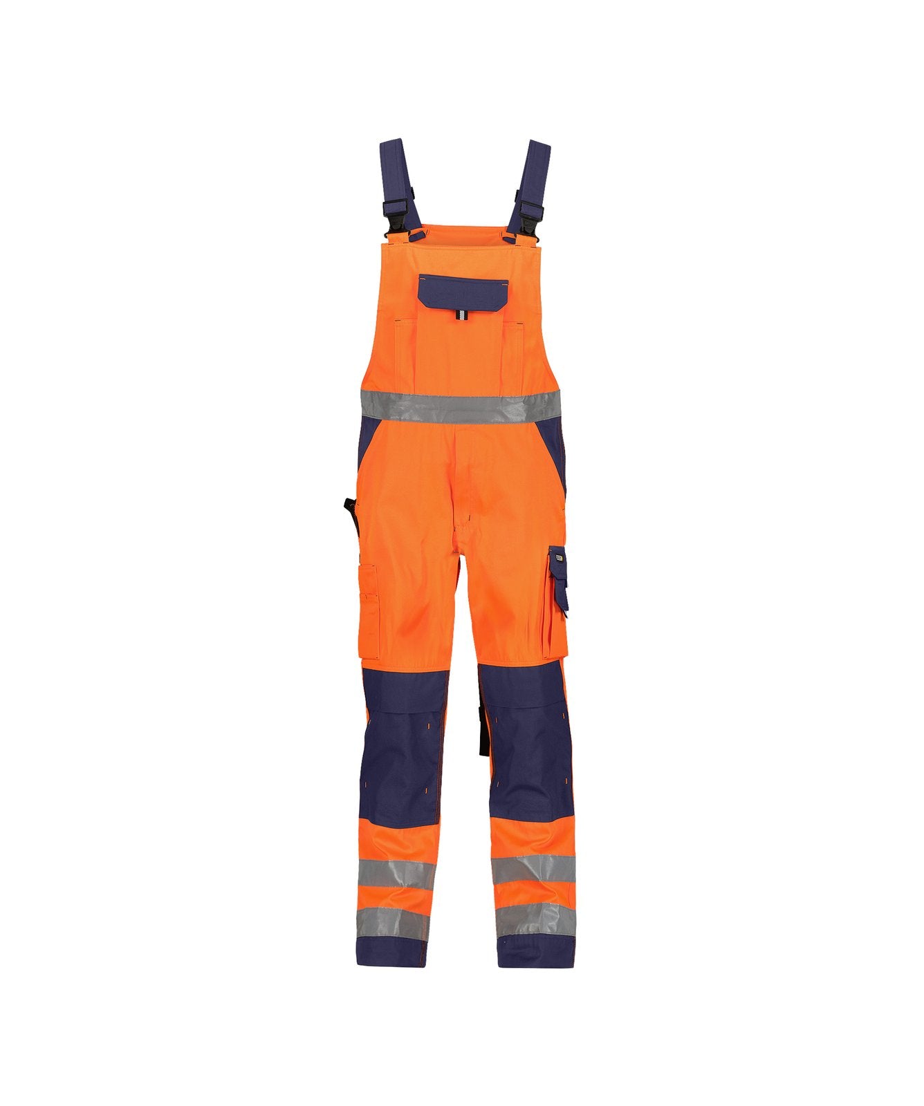 DASSY® Toulouse Hogezichtbaarheidsbretelbroek met kniezakken