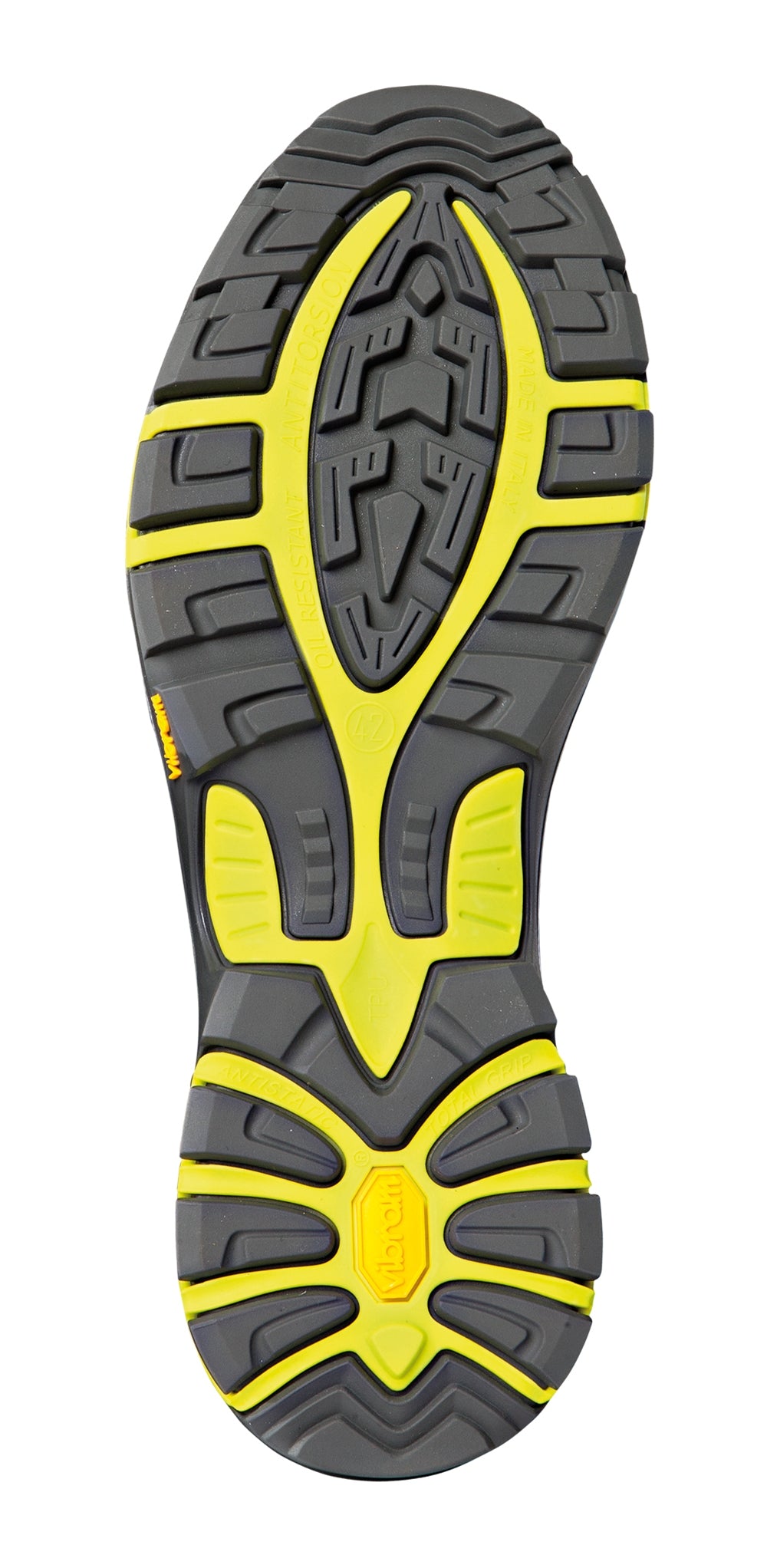 Grisport STS Solar Zwart-Lime S3 - Zwart