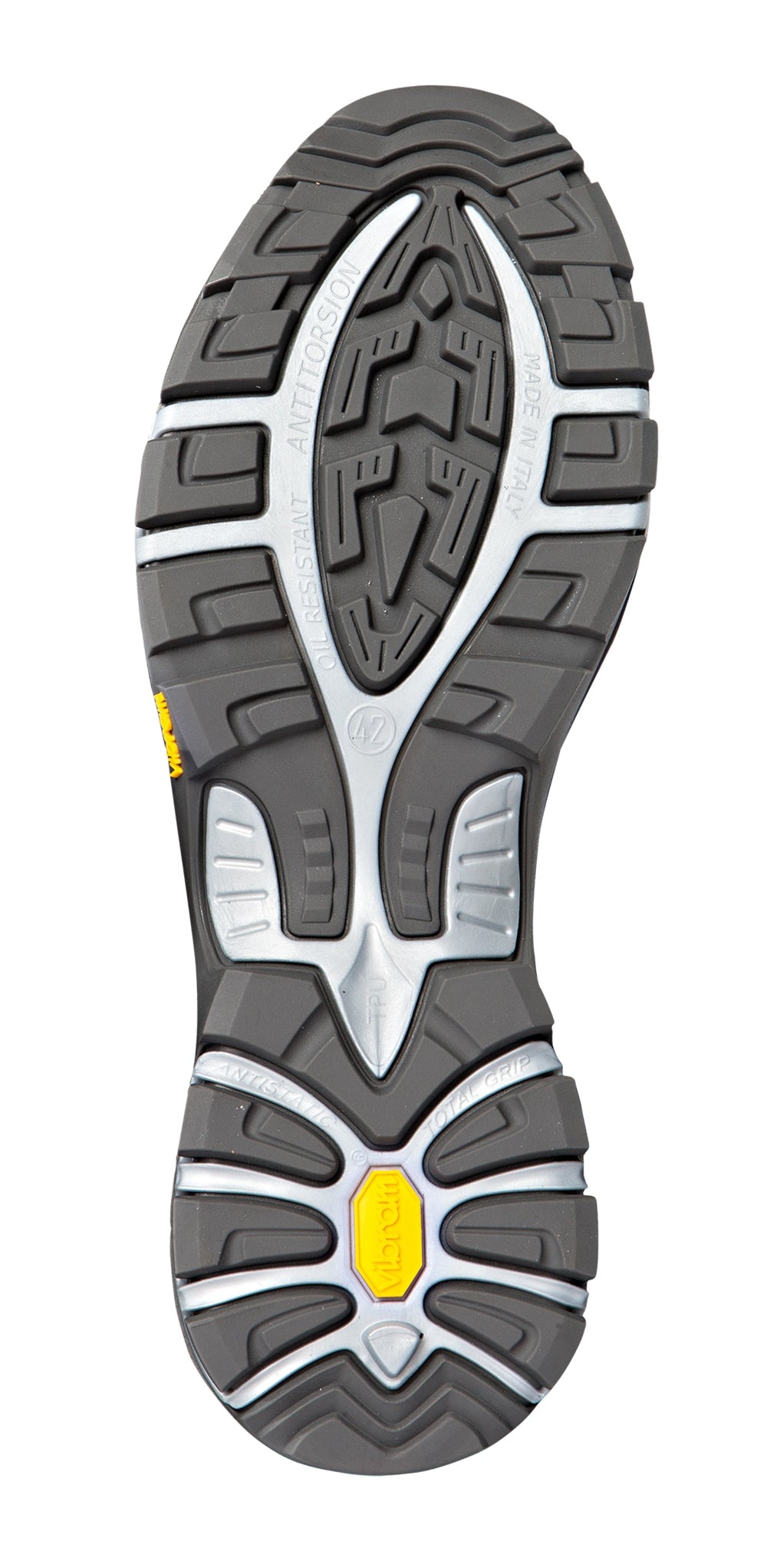 Grisport STS Trace Zwart-Grijs S3 instapper - Zwart