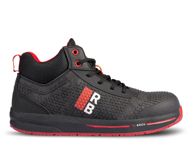 Redbrick Comet High AF S3S - Zwart