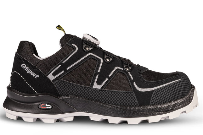 Horizon BOA Cross Safety S3 black silver - Zwart
